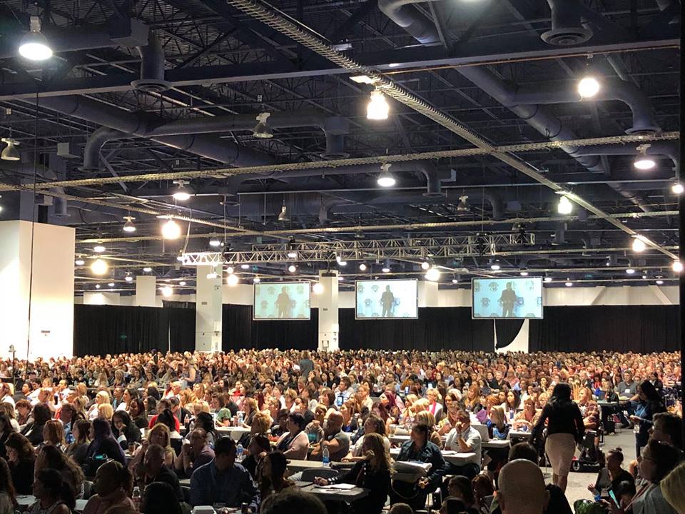 General Session Room Wedding MBA 2018 Las Vegas Convention Center, South Hall