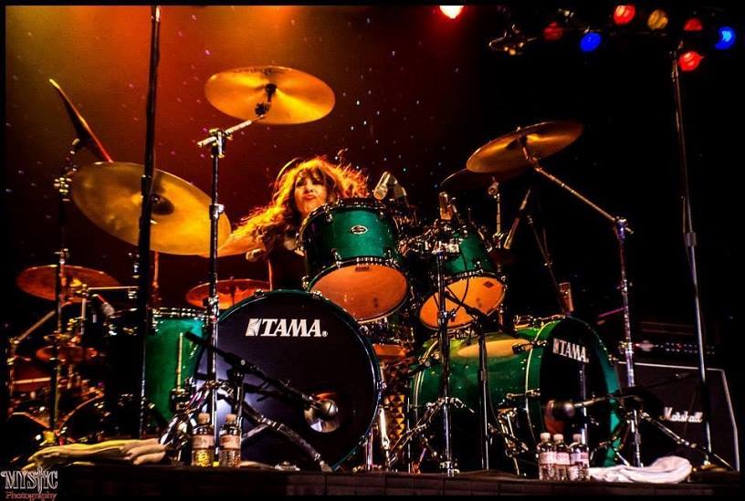 Roxy Petrucci Tama Drums from AV Vegas in Las Vegas, NV