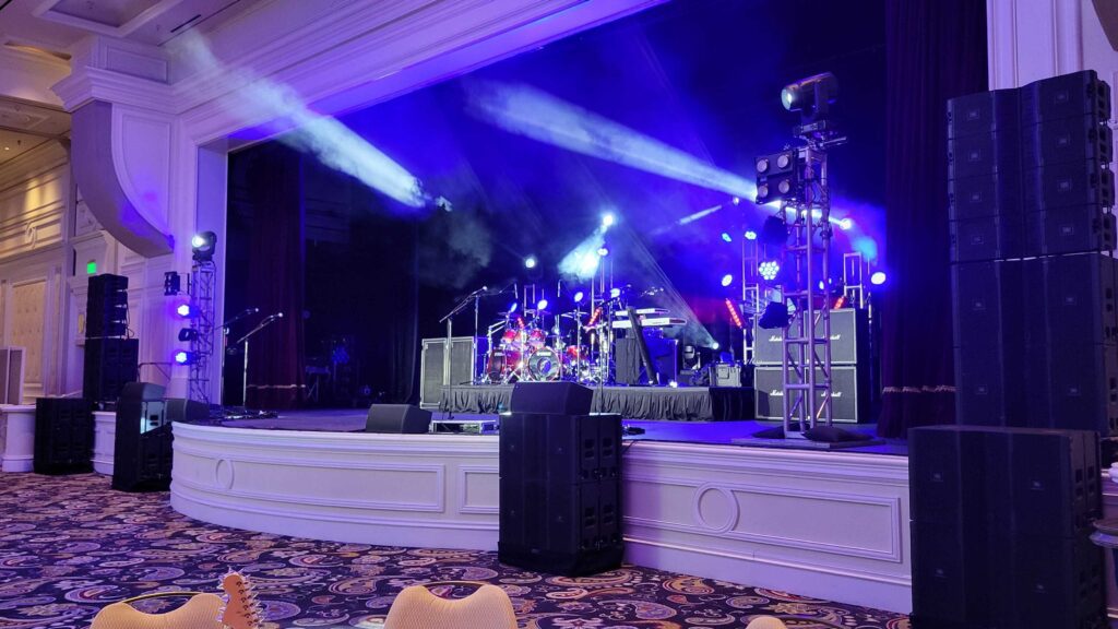 Las Vegas Sound, Lighting, Backline, Staging, AV. Full Production Services