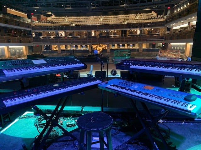 AV VEGAS Backline was proud to be back home at The Theater at Virgin Hotels Las Vegas ( formerly The Joint at The Hard Rock Hotel & Casino ) as we provided backline and technicians for the grand opening concert with Christina Aguilera! VIVA! #avvegas #avvegasbackline
