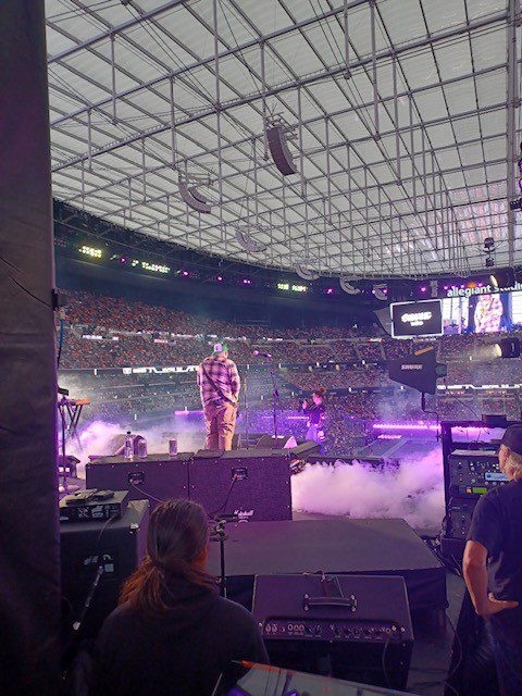 AV VEGAS Backline was proud to provide backline and techs for Sublime with Rome on Saturday at Allegiant Stadium for their performance during halftime at the Las Vegas Raiders vs Kansas City Chiefs game. Another flawless day for the AV VEGAS Backline team!
