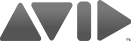 Avid logo grey